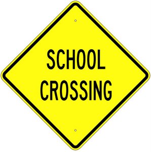 School Crossing Sign